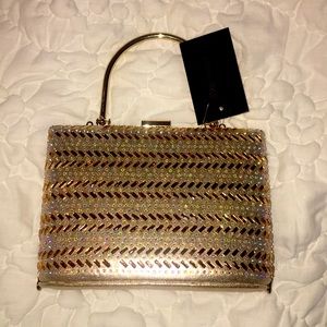 Vintage Jeweled Over shoulder,Crossbody or clutch